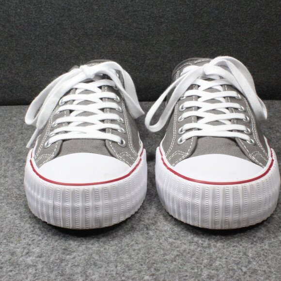 PF Flyers Sneakers Center Lo Reissue Gray Grey MC1002NV Mens Size 12 - Picture 4 of 14